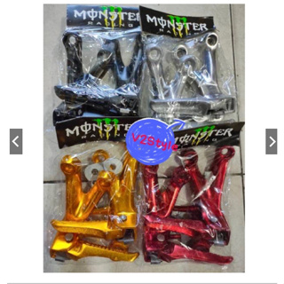 ที่พักเท้า SUZUKI SATRIA FU STEP CHROME Black Gold RED POOTSTEP jupiter z vega r vega new pnp/STEP robot FU/Rear Footrest FU STEP Rear SATRIA F 150 FU Crum CHRUM Blue Black Gold ซีรี่ส์