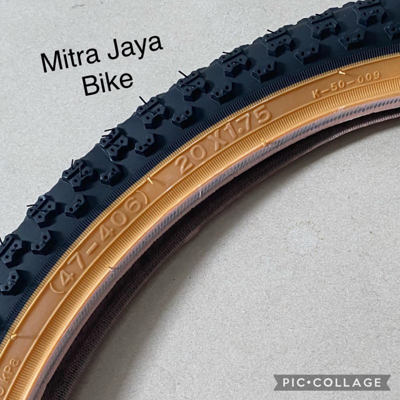 Kenda 20 X 1.75 ยางนอกไนลอน Gumwall