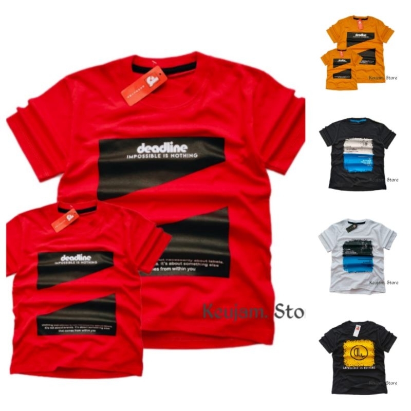 เสื้อยืด Distro สําหรับเด็ก DEADLINE