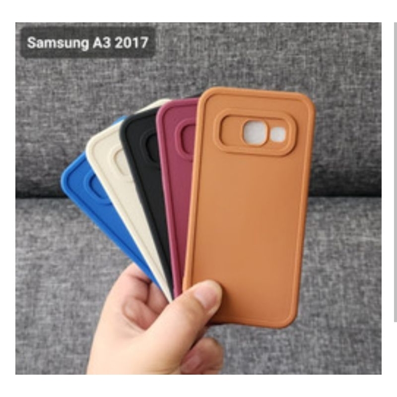 Softcase Silicone Case Pro Camera Samsung A320 A3-2017 A3 2017
