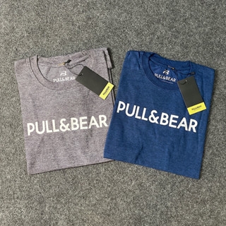 เสื้อโปโล คอปก ผ้าฝ้ายไฟเบอร์ คุณภาพสูง ลาย PULL N BEAR 24S สําหรับผู้ชาย