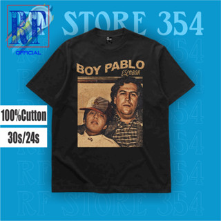 เสื้อยืด | เสื้อยืด Kaos Baju BOY PABLO ESCOBAR สีขาว สําหรับผู้ชาย ผู้หญิง