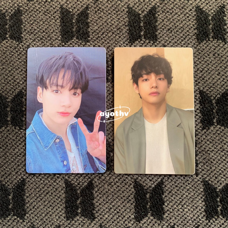 [OFFICIAL] Photocard PC BTS JOB MEMORY OF 2021 (MEMO 21) & V / KIM TAEHYUNG LD BE ESS SOUNDWAVE