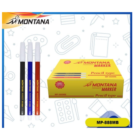 MERAH Black Montana Marker 888/ Blue Montana Marker 888/ Red Montana Marker 888/ Small Montana Marke