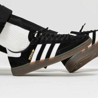 Adidas Spezial Black Gum List รองเท้าผ้าใบลําลอง สีขาว