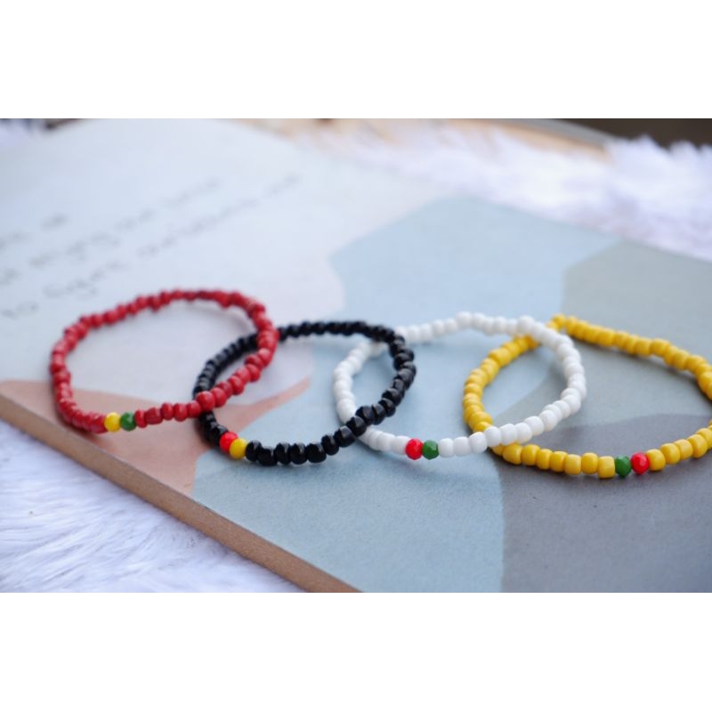 ลูกปัด BRACELETS KPOP BRACELETS BEAD BRACELETS เกาหลีสร้อยข้อมือน่ารัก