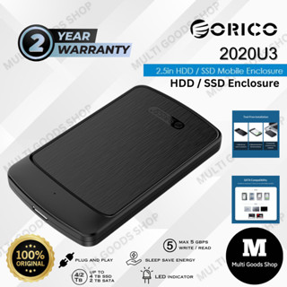 Orico HDD SSD เคสปิด 2.5 นิ้ว USB 3.0-2020U3