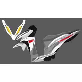 Vario ใหม่ แถบใส ลายครบรอบ 125/150 custame