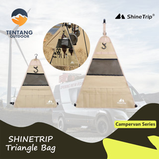 TENDA Shinetrip กระเป๋าเก็บเครื่องใช้บนโต๊ะอาหาร ทรงสามเหลี่ยม อเนกประสงค์ สําหรับตั้งแคมป์