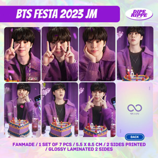 (โฟโต้การ์ด Bts) BTS FESTA 2023 JIMIN SAMSUNG GALAXY CAKE