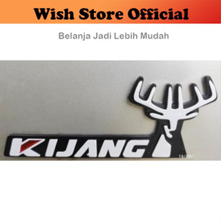 สติกเกอร์โลโก้รถยนต์ ลายกวาง สีขาว KF-40 KF40 KF50 [ชิ้น]
