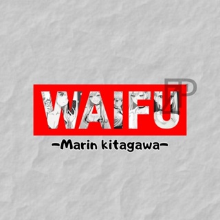 สติกเกอร์ ลาย WAIFU MARIN KITAGAWA MY DRESS UP DARLING