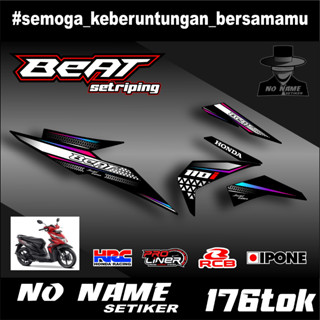 สติกเกอร์ สําหรับติดตกแต่งรถจักรยานยนต์ Beat Esp (176tok) 2016 2017 2018 2019 Fi Fi New Esp Iss Variation Honda