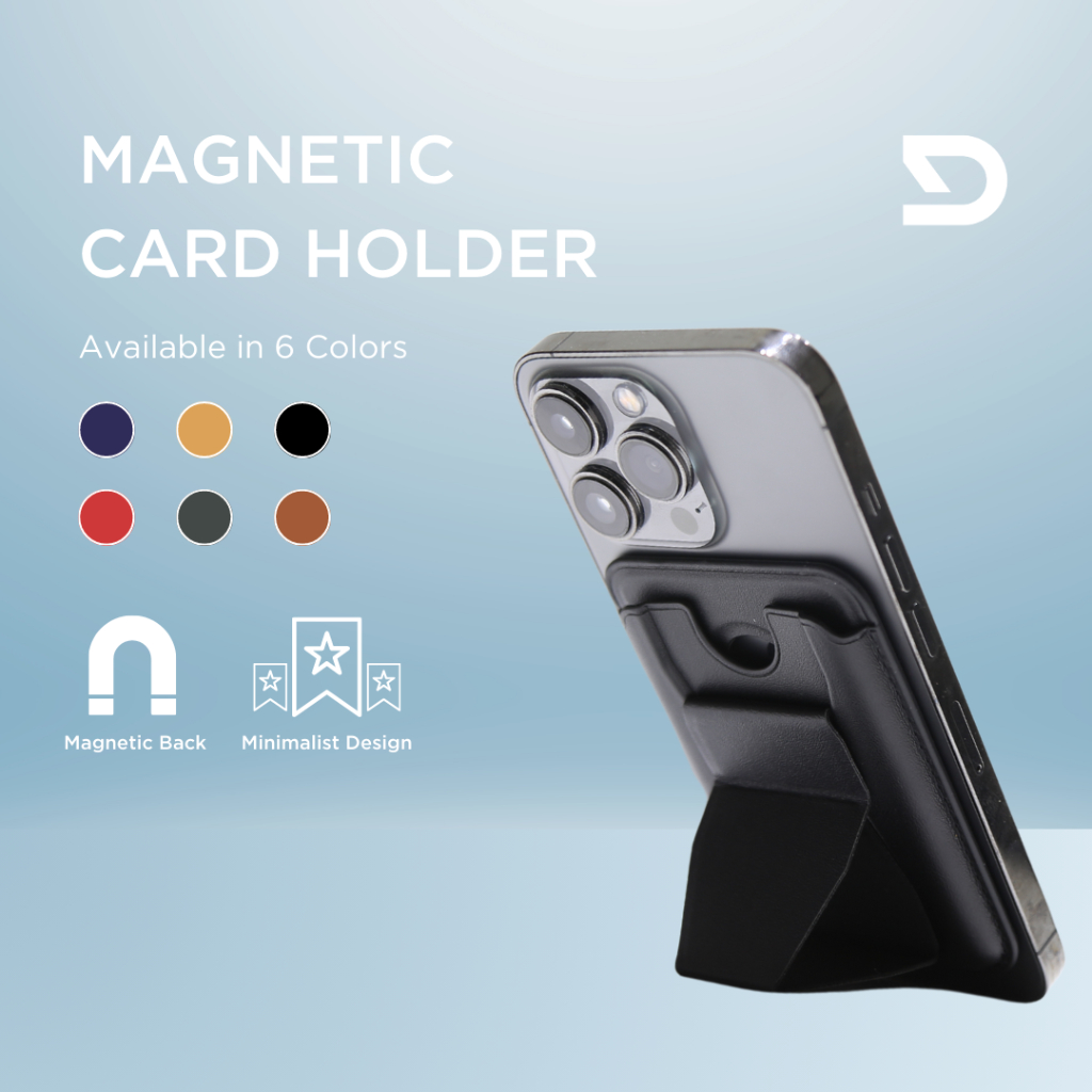 HP Souyoun - Magnetic iPhone Phone Wallet, Magnetic CaHolder Wallet, Magsafe Leather Card