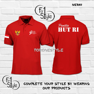 เสื้อโปโล ลายครบรอบ 78 ปี 75 ปี INDONESIA Forward Gueplaindotcom