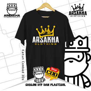 Kaos 69K เสื้อยืดลําลอง ผ้าฝ้าย แขนสั้น พิมพ์ลาย Like Distro Combed 30S - Arsakha