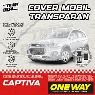 ผ้าคลุมรถยนต์พลาสติกใส แบบหนา กันน้ํา สําหรับ Chevrolet CAPTIVA