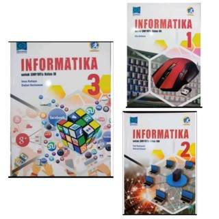 หนังสือใหม่ Informatika Junior High School Book 7th Grade 8 9 Grafindo