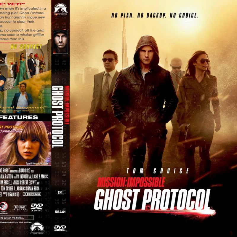 Tom Cruise Mission ประทับใจ 4 Ghost Protocol Film Cassette