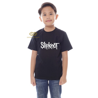 เสื้อยืด พิมพ์ลาย BAND SLIPKNOT Music สําหรับเด็กอายุ 1-12 ปี