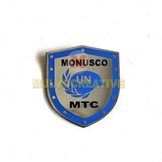 เข็มกลัด Monusco MTC Pin Monusco UN MTC สําหรับรถจักรยานยนต์