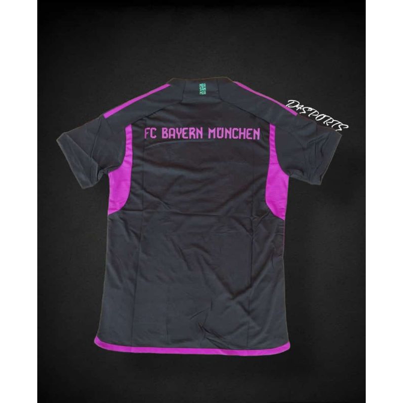 MUNCHEEENN AWAY FOOTBALL JERSEY 2023 2024 G0 ชุดกีฬาผู้ชาย