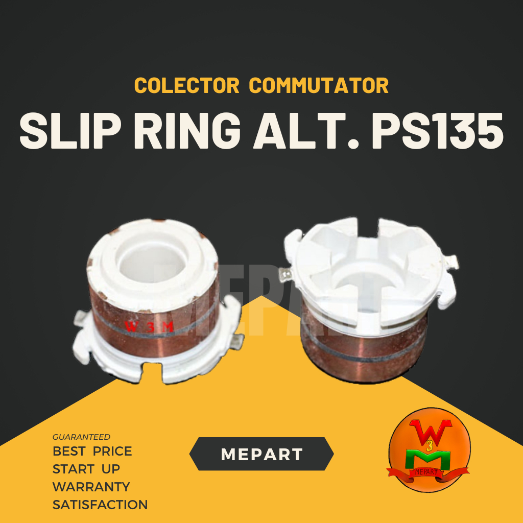 COLECTOR COMMUTATOR / SLIP RING ALT. PS135/L300 2.5 DEL/HORSE ดีเซล