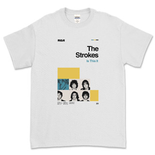 เสื้อยืด พิมพ์ลาย The STROKES - IT FANMADE สําหรับผู้ชาย