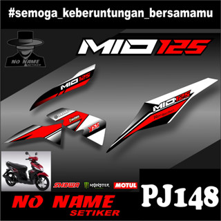 Mio m3 Striping Sticker (pj148) - สติกเกอร์ สําหรับติดตกแต่งรถจักรยานยนต์