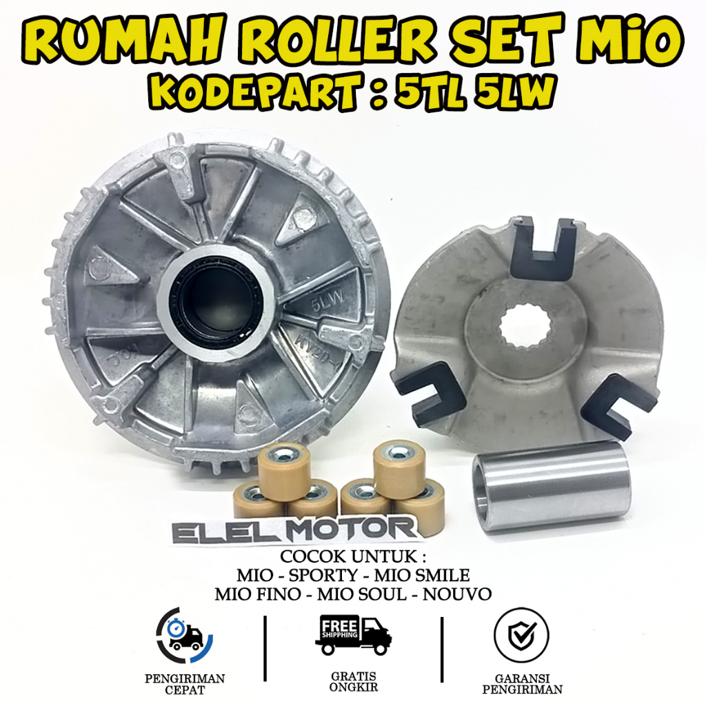 Roller House Roller lamer Set Assy Mio Sporty, Mio Smile, MIO Fino, Mio Soul gt | Mio Sporty, คาร์บู