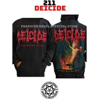 เสื้อกันหนาว มีฮู้ด DEICIDE สไตล์พังก์ร็อค ร็อค เมทัล เพลง PRAPATAN REBEL