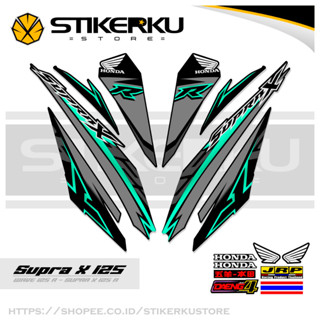 สติกเกอร์กราฟิก SUPRA X 125r SUPRA X 125r SUPRA-X 125r WAVE 125r SUPRA 125r SUPRA Father STIPING LIST POLET 2018 2019 BATMAN Simle Graphics Stickerkustore MOTIF 1st