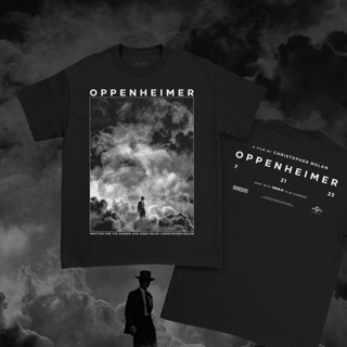 เสื้อยืดผ้าฝ้าย พิมพ์ลายภาพยนตร์ Oppenheimer ยุค 20