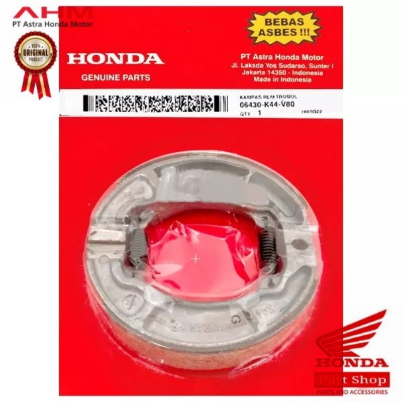 06430-K44-V80 ผ้าเบรคหลัง Honda Metic