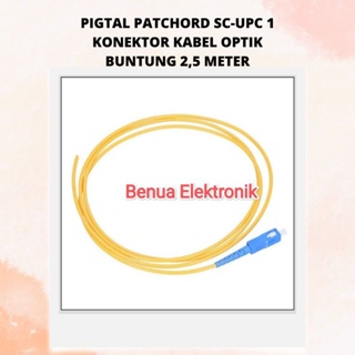 Pigtail PATCHORD SC-UPC 1.5 METER ตัวเชื่อมต่อสายเคเบิลออปติคอล