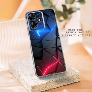 ใหม่ เคสโทรศัพท์มือถือแบบแก้วนิ่ม ลาย Rou Custom [Abstract] หรูหรา สําหรับ INFINIX HOT 30, HOT 30I 2023 - New INFINIX HOT 30I Hp - Hp Softcase - Hp Hardcase - Glass Softcase - Case Luxury - Case - เคส - เคสล่าสุด -