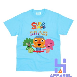 เสื้อยืด พิมพ์ลาย Super SIMPLE SONGS สําหรับเด็ก