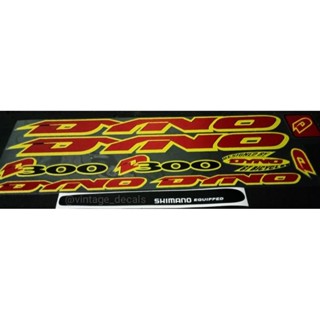 สติกเกอร์ Dyno d300 สําหรับติดตกแต่งรถจักรยาน MTB