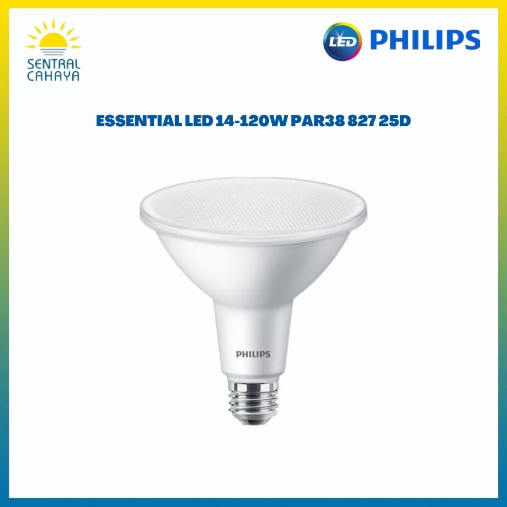 Philips ของแท้ หลอดไฟ LED 14-120W PAR38 827 25D