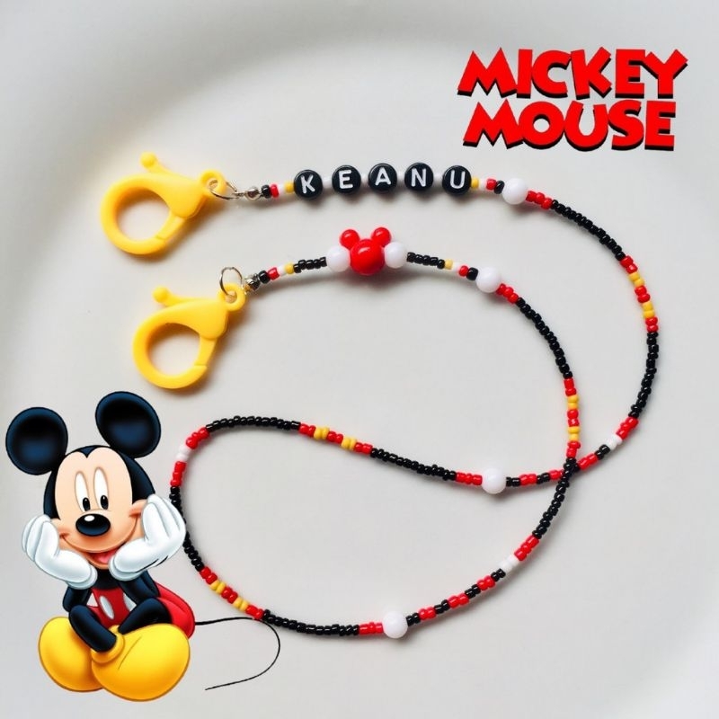 DISNEY MICKEY MOUSE CHILDRENS MASK STRAP - CHARACTER MASK STRAP