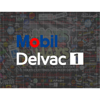 สติกเกอร์ Delvac ขนาด 10x4.5 สําหรับตกแต่งรถยนต์ รถจักรยานยนต์