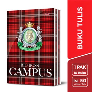 Big Boss Campus สมุดโน๊ตบุ๊ค ขนาดบรรจุกล่อง (1 แพ็ค/10 เล่ม)