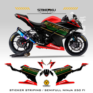 สติกเกอร์ ลาย NINJA250 FI 46Th MOTIF STICKER พร้อมส่ง กราฟิก กึ่งสําเร็จรูป สําหรับติดตกแต่งรถจักรยานยนต์ 2013-2017