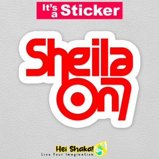 สติกเกอร์ไวนิล Sheila ON 7th SO7 กันน้ํา สําหรับติดตกแต่ง