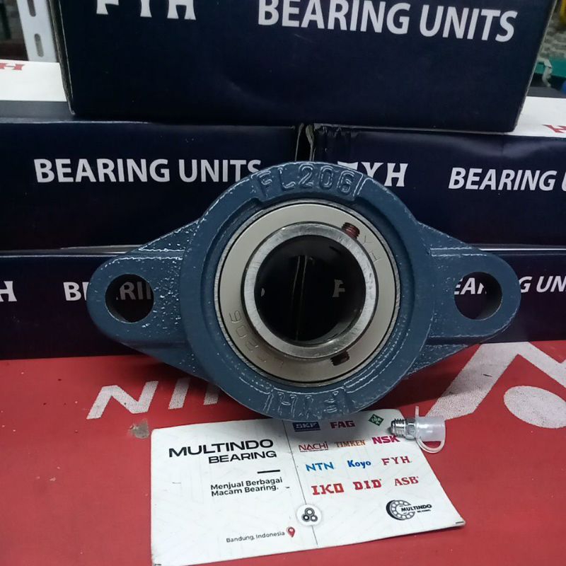 หมอนแบริ่ง UCFL 206 AS 30 MM FYH JAPAN ORIGINAL