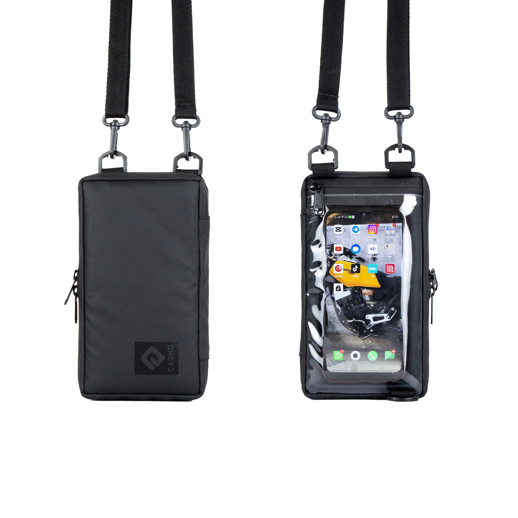 Cagho I SONIC แขวน Slingbag I กระเป๋าถือผู้ชาย I กระเป๋าคลัทช์ผู้ชายผู้หญิง I กันน้ําผู้ชาย Slingbag