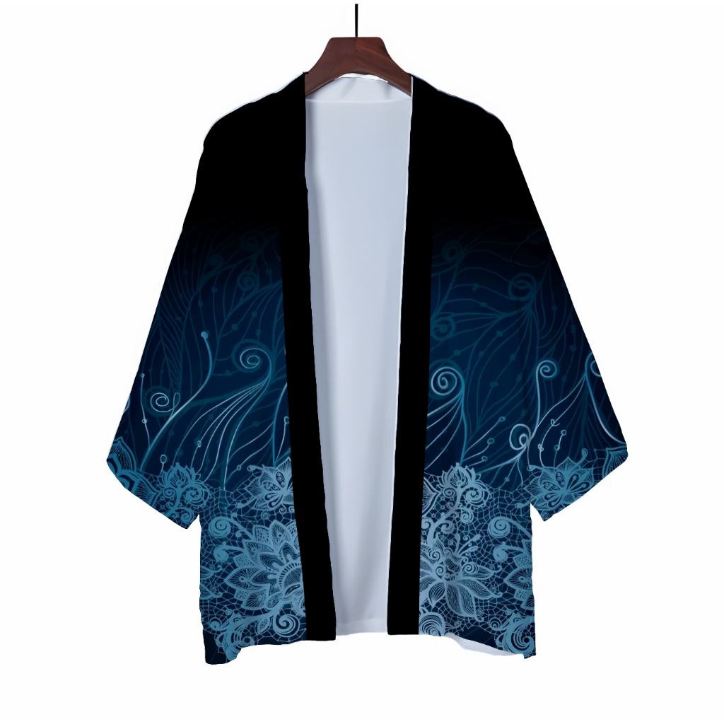 KIMONO HAORI ผู้ชายผู้หญิง BATIK VARIOUS COLORS: HEALING SIMFONI CULTURE COLORING