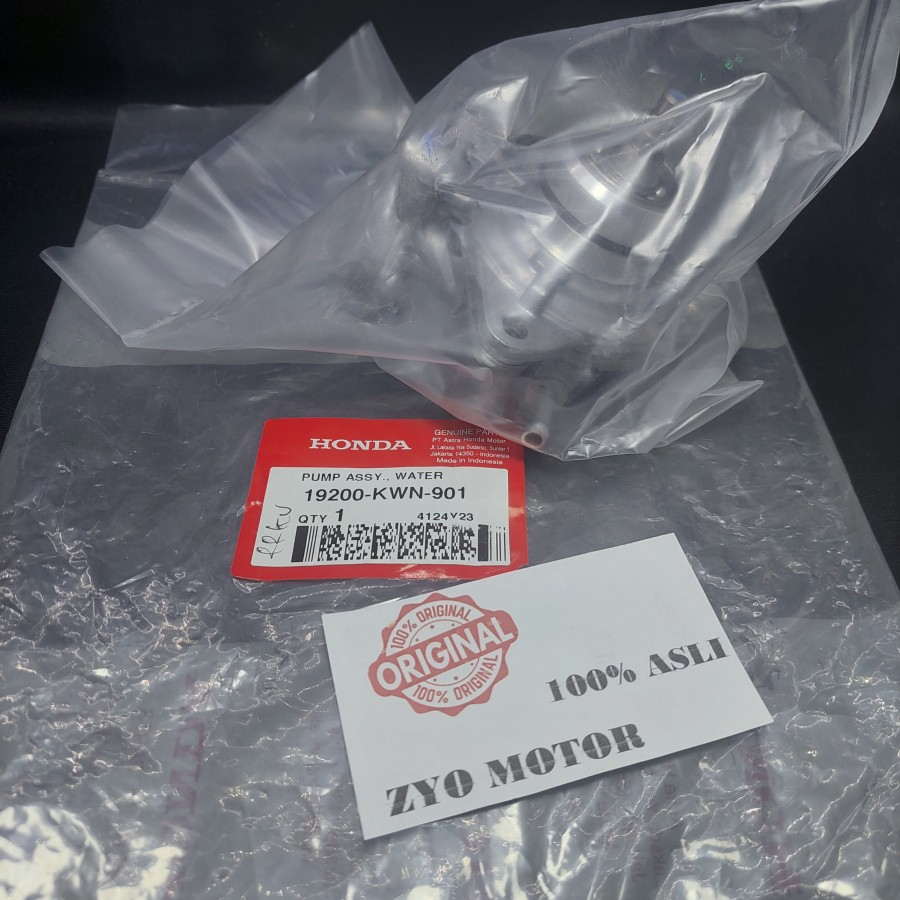 ปั๊มน้ํา HONDA vario 125 แท้ 100% 19200-KWN-901