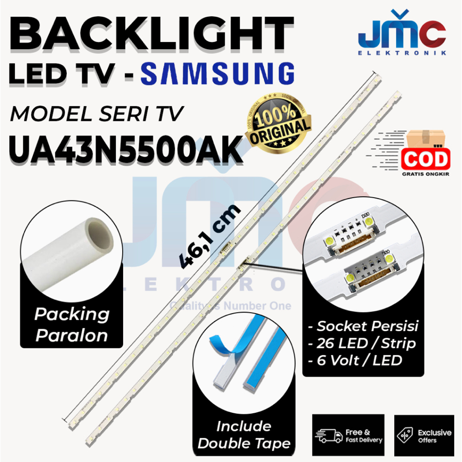 SAMSUNG 43 นิ้ว LED TV BACKLIGHT UA43N5500AK UA43N5500 UA 43N5500AK 43N5500 43N UA43N