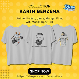 เสื้อยืด ลาย Karim Benzema Karim Benzema